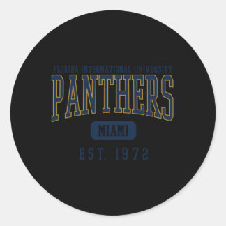Florida International Fiu Panthers opgericht Datum Ronde Sticker