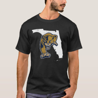 Florida International FIU Panthers State Shape T-shirt