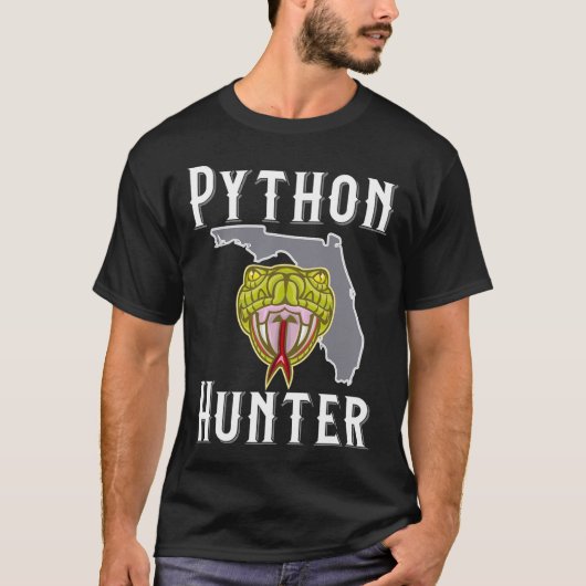 Florida Invasieve Pythons Jacht T-shirt (Voorkant)