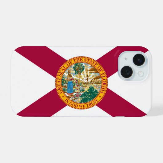 Florida iPhone 15 Case (Achterkant horizontaal)