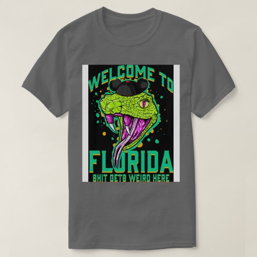 Florida is een raar T-shirt (Design voorkant)
