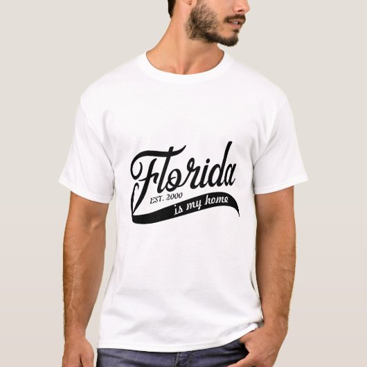 Florida is mijn T-shirt met hyperface (Voorkant)