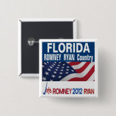 Florida is Romney Ryan Country Button (Voorkant /achterkant)