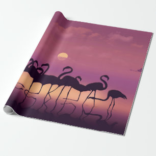 Florida is uitgespeld in de benen van een kudde va cadeaupapier