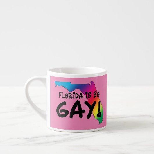 Florida is zo Gay Espresso Kop (Links)