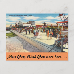 Florida, Jacksonville, Boardwalk Briefkaart