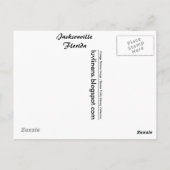 Florida, Jacksonville, Forsyth St. Briefkaart (Achterkant)