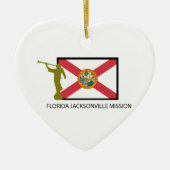 FLORIDA JACKSONVILLE MISSIE LDS CTR KERAMISCH ORNAMENT (Voorkant)