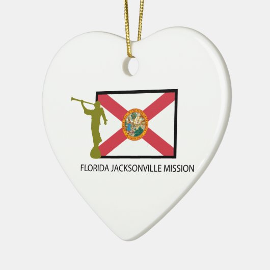 FLORIDA JACKSONVILLE MISSIE LDS CTR KERAMISCH ORNAMENT (Links)