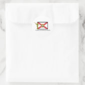 FLORIDA JACKSONVILLE MISSIE LDS CTR RONDE STICKER (Tas)