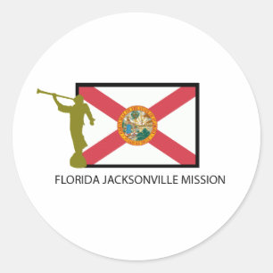 FLORIDA JACKSONVILLE MISSIE LDS CTR RONDE STICKER
