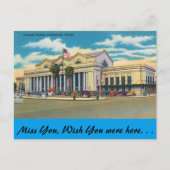 Florida, Jacksonville, Terminal Station Briefkaart (Voorkant)