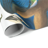 Florida Jay door John James Audubon Cadeaupapier (Rol Hoek)