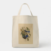 Florida Jay (Scrub-Jay) Audubon's vogels in Amerik Tote Bag (Achterkant)