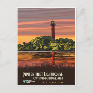  Florida Jupiter Inlet Lighthouse Briefkaart