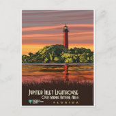 Florida Jupiter Inlet Lighthouse Briefkaart (Voorkant)