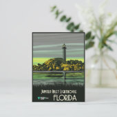  Florida Jupiter Inlet Lighthouse Briefkaart (Staand voorkant)