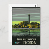  Florida Jupiter Inlet Lighthouse Briefkaart (Voorkant / Achterkant)