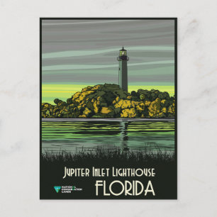  Florida Jupiter Inlet Lighthouse Briefkaart