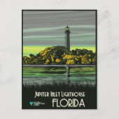 Florida Jupiter Inlet Lighthouse Briefkaart (Voorkant)