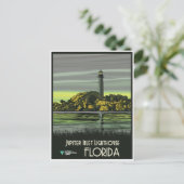 Florida, Jupiter Inlet Lighthouse, Briefkaart (Staand voorkant)