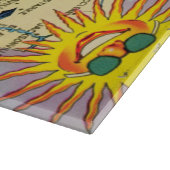 Florida Kaart Glassnijplank 15"x11" Snijplank (Hoek)