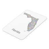 Florida-kaart Magneet (Linkerzijde)
