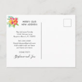 Florida Kaart Ocean Waves Nieuw adres (Achterkant)