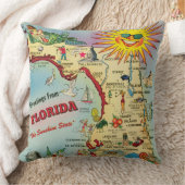 Florida kaart op kussen (Deken)