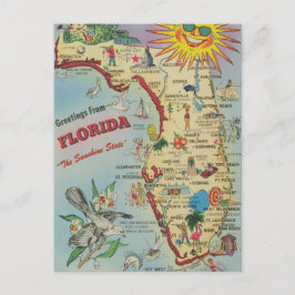  Florida Kaart Verhuizen / Verhuizen Briefkaart
