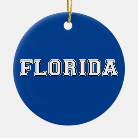 Florida Keramisch Ornament (Voorkant)