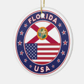 Florida Keramisch Ornament (Links)