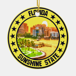 Florida Keramisch Ornament