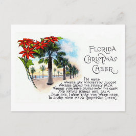  Florida kerst gedicht groet uit 1925 Briefkaart