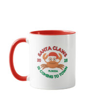 Florida Kerst Koffiemok Santa Klauwen