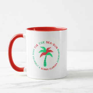 Florida Kerst Koffiemok - Tis The Zee-Zon Mok