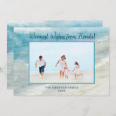 FLORIDA KERSTKAART | KERST FOTOANSICHTKAART VAN HE (Voorkant / Achterkant)