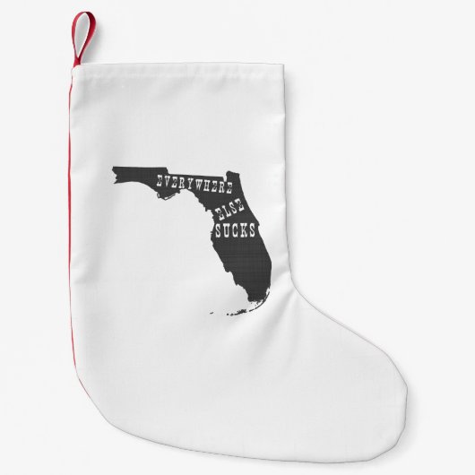 Florida Kerstmis overal Else Sucks Kleine Kerstsok (Voorkant)