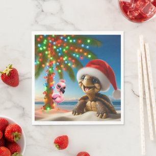 FLORIDA KERSTPARTY SERVETTEN