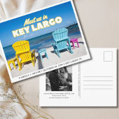 Florida Key Largo Wedding Save the Date Briefkaart