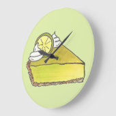 Florida Key Limoen Pie Slice Dessert Foodie Kitche Grote Klok (Hoek)