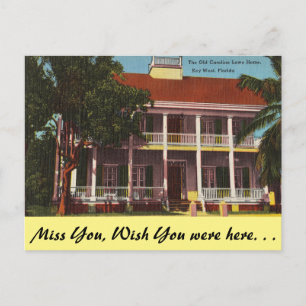 Florida, Key West, Old Lowe House Briefkaart