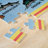 Florida Keys 11x14 Vis Legpuzzel (Zijkant)