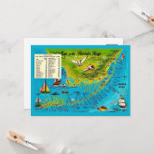 Florida Keys 5x7 Postkaart Kaart (Voorkant / Achterkant in situ)