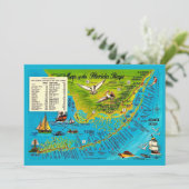 Florida Keys 5x7 Postkaart Kaart (Staand voorkant)