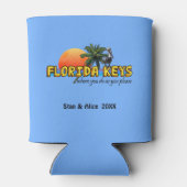 Florida Keys (aanpasbaar) Blikjeskoeler (Achterkant)
