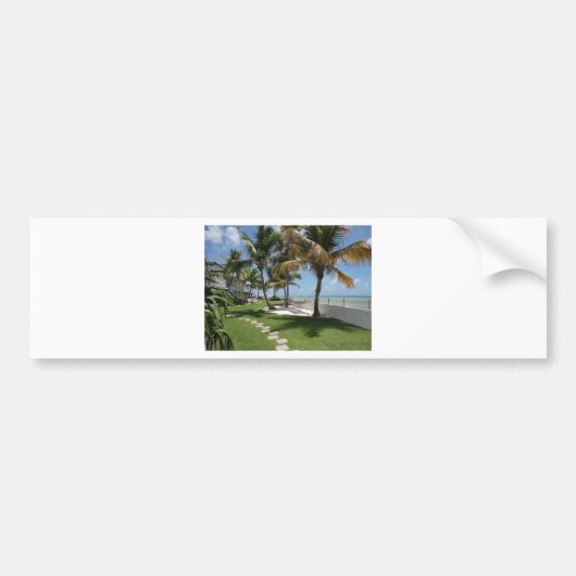 Florida Keys American Beach - ReasonerStore Bumpersticker (Voorkant)