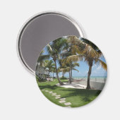 Florida Keys American Beach - ReasonerStore Magneet (Voorkant / Achterkant)