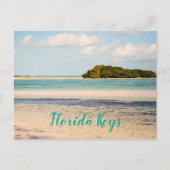 Florida Keys Beach Briefkaart (Voorkant)