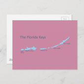 Florida Keys. Briefkaart (Voorkant / Achterkant)
